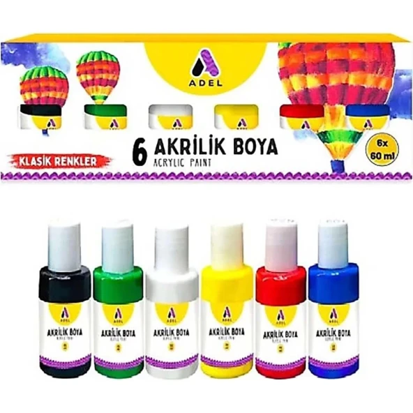 Adel Akrilik Boya 60x6 Klasik Renk ürün görseli 1