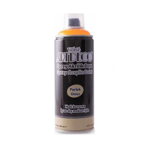 ARTDECO SPREY AKRİLİK BOYA 920 NEON TURUNCU 400ml (Y-400) ürün görseli 1