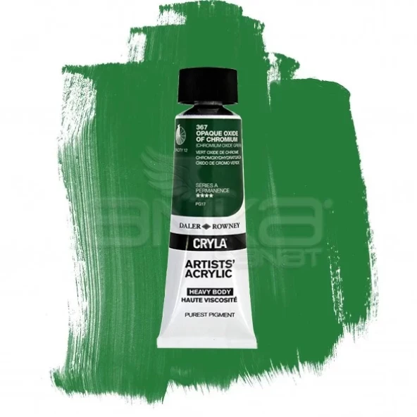 Daler Rowney Cryla Artist Akrilik Boya 75ml 367 Opaque Oxide Of Chromium Seri A ürün görseli 1