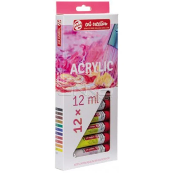 Talens Art Creation Akrilik Boya 12 x12ml Set ürün görseli 1