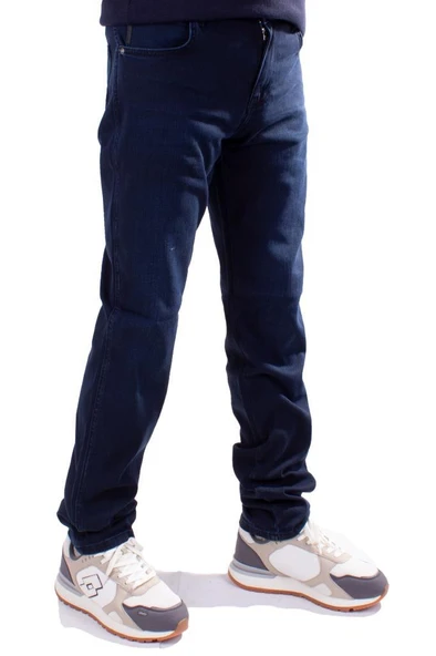 Twister Vegas 132-282C Lacivert Yüksek Bel Rahat Paça Erkek Jeans Pantolon ürün görseli 1