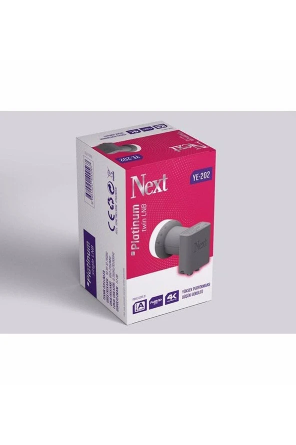 Çiftli Twin Lnb Ye-202 0.1 Db 2 Li Ikili Lnb Orjinal ürün görseli 1