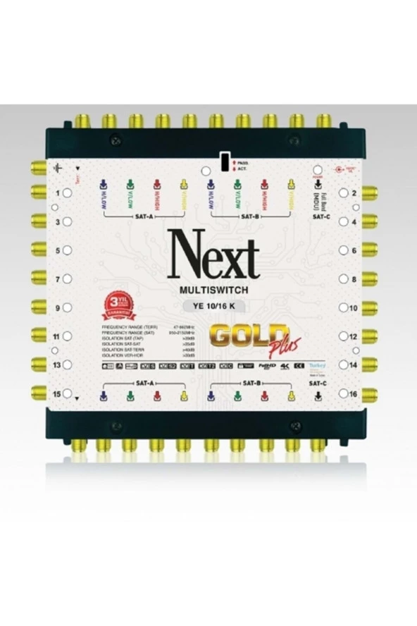 Next 10/16 Uydu Santrali 4k Uyumlu ürün görseli 1