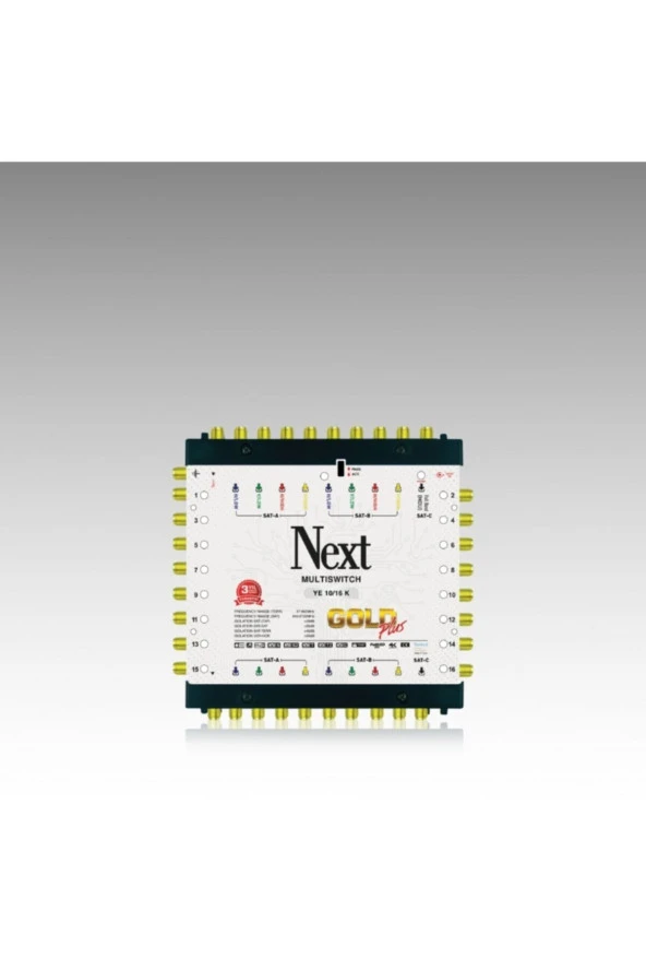 Ye-10/16 Multiswitch Kaskatlı/sonlu Santral - Adaptörlü ürün görseli 1