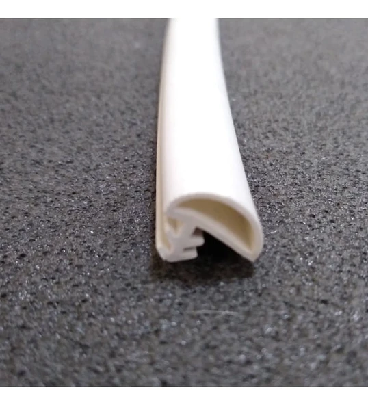 TUNA GEÇMELİ AHŞAP KASA KAPI FİTİLİ BEYAZ T101 ( 1 METRE FİYATIDIR ) ürün görseli 1
