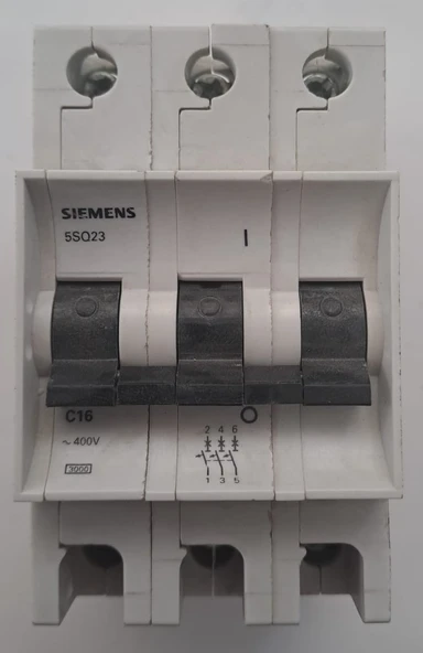 SIEMENS 3X16A 3000 KA C16 GRUP SİGORTA ürün görseli 1