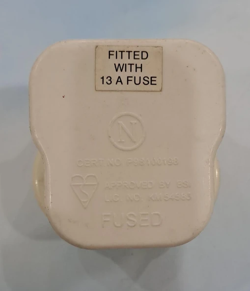 KABLO UCUNA MONTE İNGİLİZ FİŞ - S.S145 - 13AMP - 250V - ( FITTED WITH 13 A FUSE ) ürün görseli 1