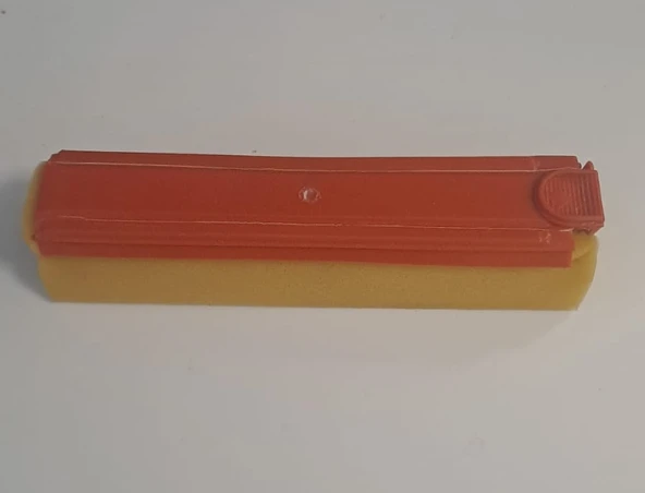 PLASTİK SAPLI GENEL AMAÇLI SÜNGER TURUNCU - Resim 2