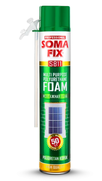 SOMA FİX S811 POLİÜRETAN KÖPÜK 750ml ürün görseli 1