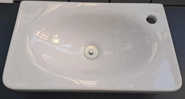 SİENA LAVABO 32X52cm TURAVİT ürün görseli 1