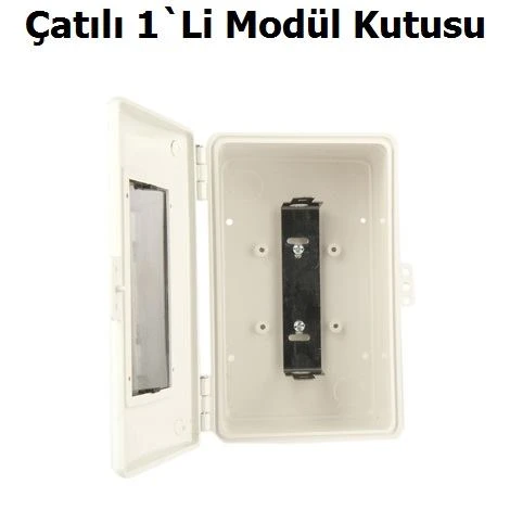 1 Lİ MODÜL KUTUSU ( KUTU İÇERİSİNDEKİ KEPKEP AYAĞI FİYATA DAHİLDİR ) ürün görseli 1