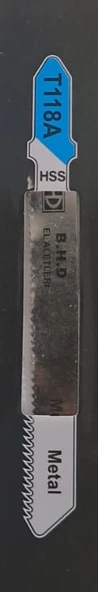 DEKUPAJ BIÇAĞI METAL ( TESTERESİ ) T118A HSS  B.H.D ( 1 ADET FİYATIDIR ) ürün görseli 1