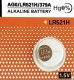 AG0 - LR521H - 379A 1,5V PİL ( 1 ADET FİYATIDIR ) ürün görseli 1