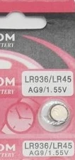 SUNCOM AG9 / LR936 / LR45 1,55V PİL ( 1 ADET FİYATIDIR ) ürün görseli 1
