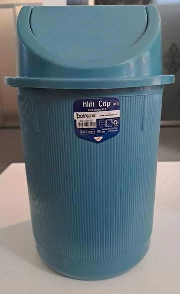 ERDEM İTMELİ ÇÖP KOVASI 0 NO: 002 ( 3 LT - YÜKSEKLİK 17,5 cm ) ürün görseli 1
