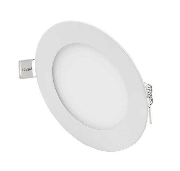 LEVA LED PANEL YUVARLAK SLIM SIVA ALTI BEYAZ IŞIK 6 W 480lm 12 CM LV-3090 ürün görseli 1