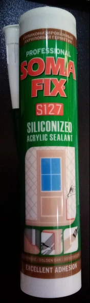 SOMAFİX S127 SİLİKONİZE MASTİK - ALTIN MEŞE ürün görseli 1