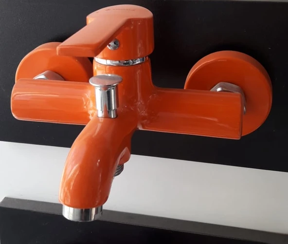 KERASUS RUBY SERİSİ - MİX BANYO BATARYASI ( R03 TURUNCU ) 35Ø ürün görseli 1