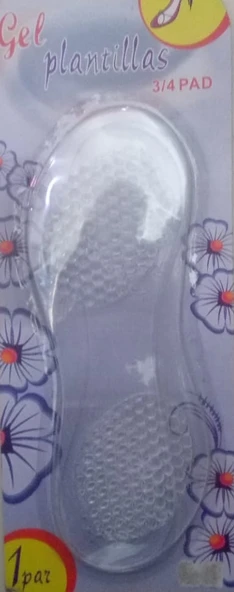 LEVA AYAKKABI TABANI JEL ŞEFFAF GML-1031 ürün görseli 1