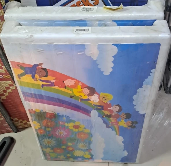 KAYALAR MASA PANDA 48X75 BEYAZ DESENLİ ürün görseli 1