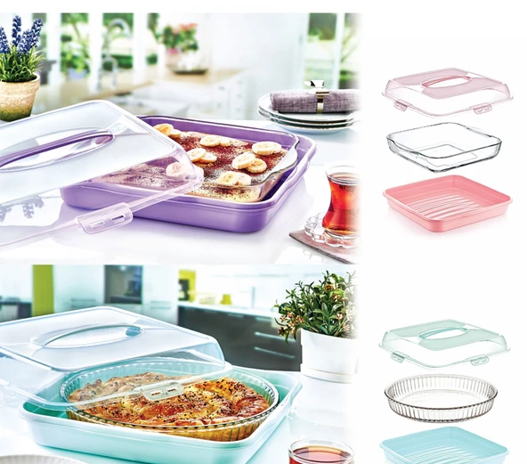 DÜNYA PASTA BÖREK KABI KARE 30308 ( 1 ADET FİYATIDIR ) ürün görseli 1