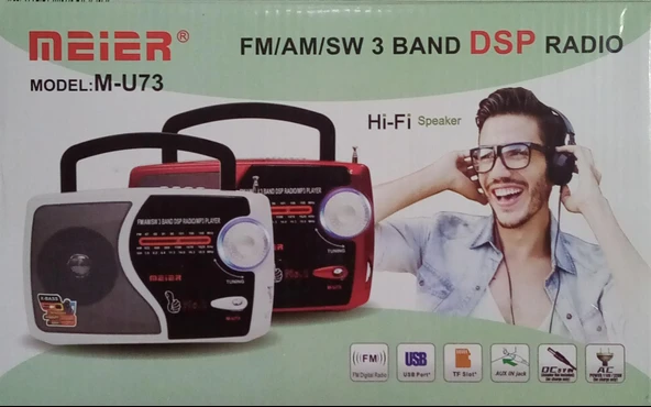 MEİER M-U73 RADYO ürün görseli 1