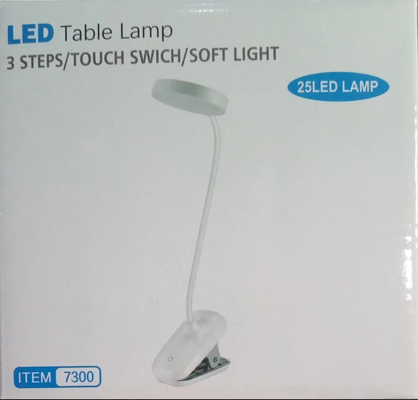 BZD-573 ŞARJLI KIŞKAÇLI DOKUNMATİK LED MASA LAMBASI ürün görseli 1