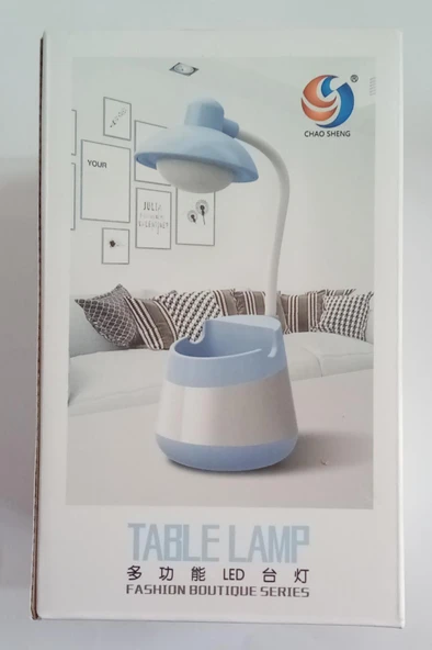 BZD-582 ŞARJLI LED KALEMLİKLİ MASA LAMBASI ürün görseli 1