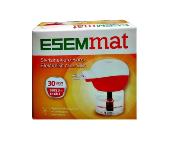 ESEMMAT SİVRİSİNEKLERE KARŞI ELEKTROLİKİT CİHAZ ürün görseli 1