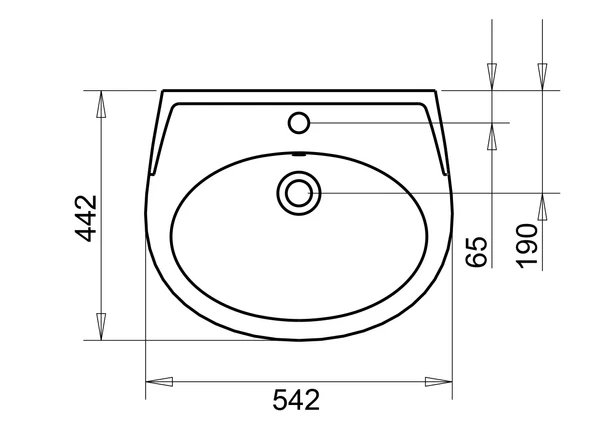 POLO LAVABO 45X55cm TURAVİT - Resim 3