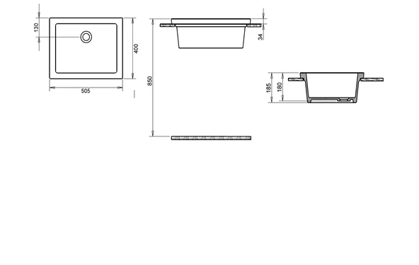 EVİYE 40X50cm TURAVİT - Resim 3