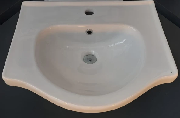 YAKAMOZ ETEJERLİ LAVABO 55cm TURAVİT ürün görseli 1