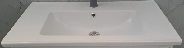 BELLA ETEJERLİ LAVABO 80cm TURAVİT ürün görseli 1