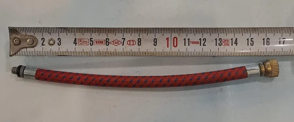 POMPA HORTUMU KIRMIZI KISA ( 16 cm ) - Resim 3