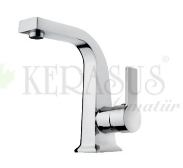 KERASUS YAKUT SERİSİ - MİX KUĞU LAVABO BATARYASI DÖKÜM BORULU 35Ø ürün görseli 1
