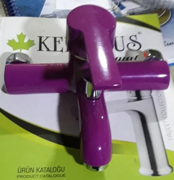 KERASUS RUBY SERİSİ - MİX BANYO BATARYASI ( R03 MOR ) 35Ø - Resim 4