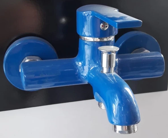 KERASUS RUBY SERİSİ - MİX BANYO BATARYASI ( R03 MAVİ ) 35Ø - Resim 3