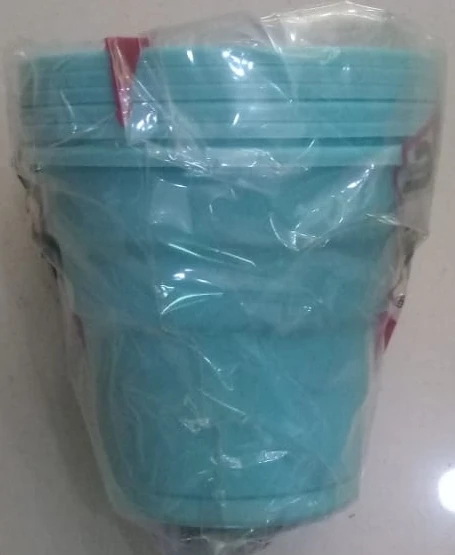 LEVA PLASTİK BARDAK 6 LI RENKLİ L09,1006-1 ürün görseli 1
