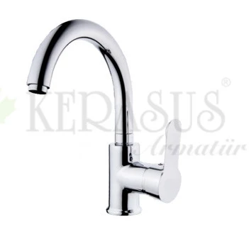 KERASUS SPACE SERİSİ - MİX KUĞU LAVABO BATARYASI 40Ø ürün görseli 1