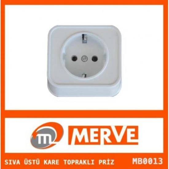 MERVE SIVA ÜSTÜ TOPRAKLI PRİZ ürün görseli 1
