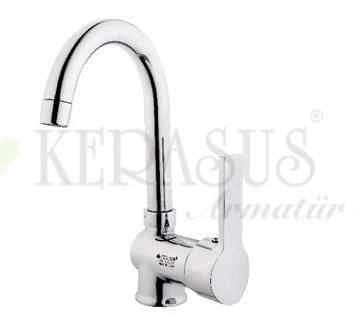 KERASUS RUBY SERİSİ - MİX KUĞU LAVABO BATARYASI 35Ø ürün görseli 1