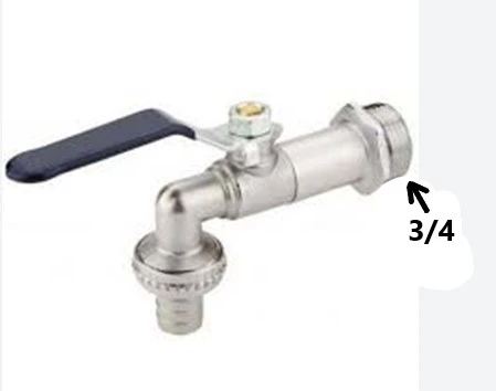 EKONOMİK SERİ - KOLLU BAHÇE MUSLUĞU - 3/4 ürün görseli 1