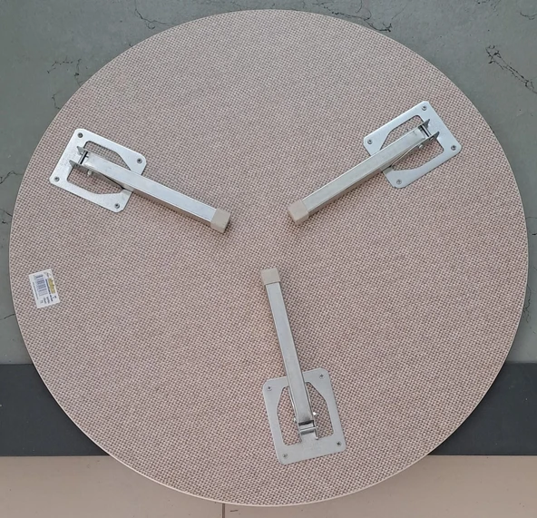 GÜMÜŞLER 70 cm METAL AYAKLI SOFRA ürün görseli 1