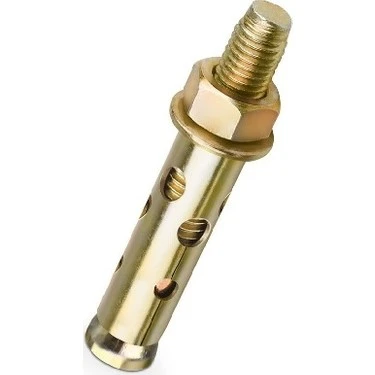 M8X75 ÇELİK DÜBEL GÖMLEKLİ  ( ÇAP : 10 mm ) ( DUBEL ) ( 1 ADET FİYATIDIR ) ürün görseli 1