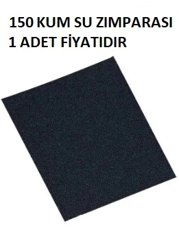 150 KUM SU ZIMPARASI EKONOMİK - KAĞIT ZIMPARA ( 1 ADET FİYATIDIR ) ürün görseli 1