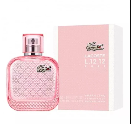 Lacoste  L.12.12 Rose Sparkling 100ml Kadın Parfüm ürün görseli 1