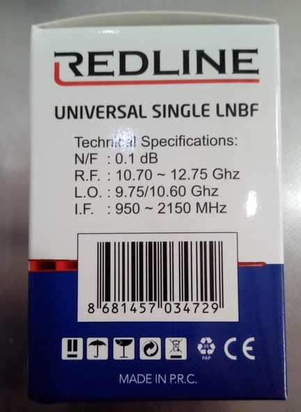 REDLINE UNİVERSAL TEKLİ LNBF WL-1 - Resim 2