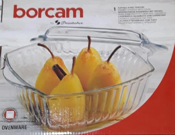 BORCAM KAPAKLI KARE TENCERE 59029 PAŞABAHÇE ürün görseli 1