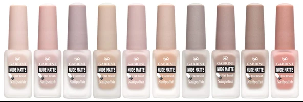 GABRİNİ NUDE MATTE OJE ( 1 ADET FİYATIDIR ) ürün görseli 1