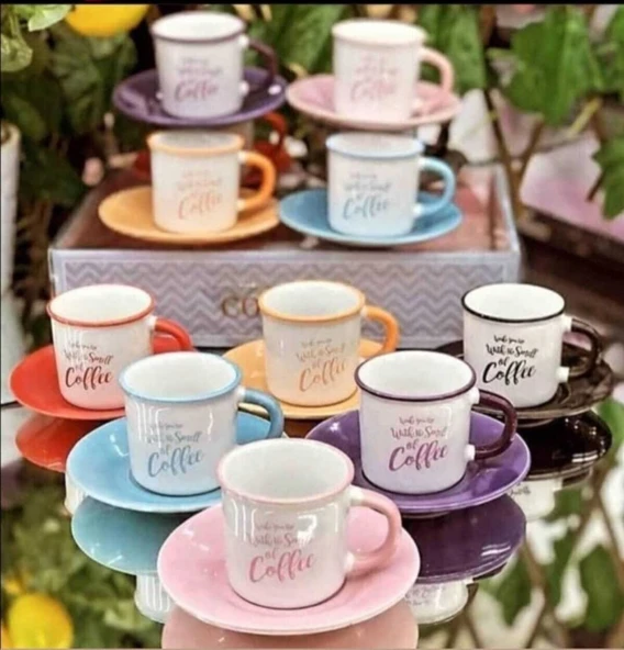 LAVİN 58007 KAHVE FİNCAN SETİ COFFEE 12 PARÇA ürün görseli 1